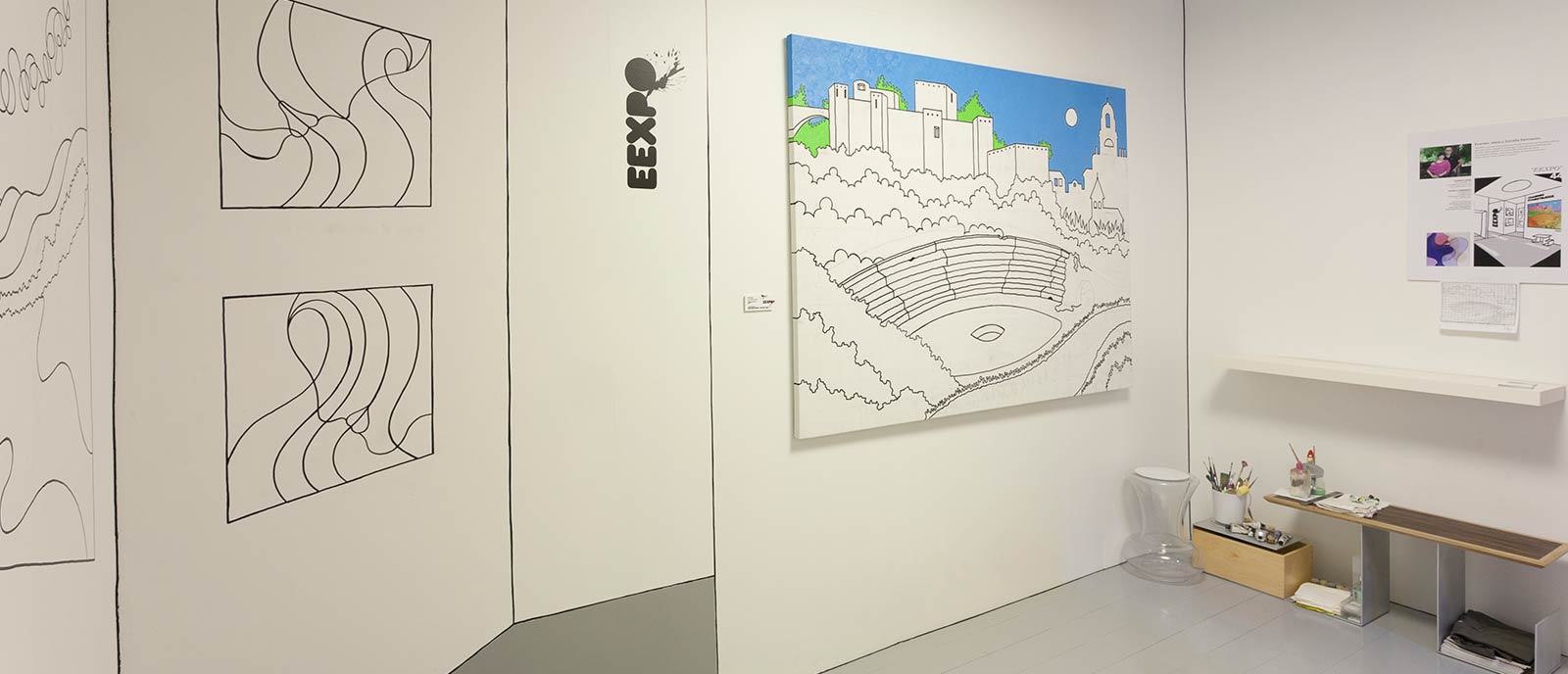 Galería de arte en el hall – «EEXPO»