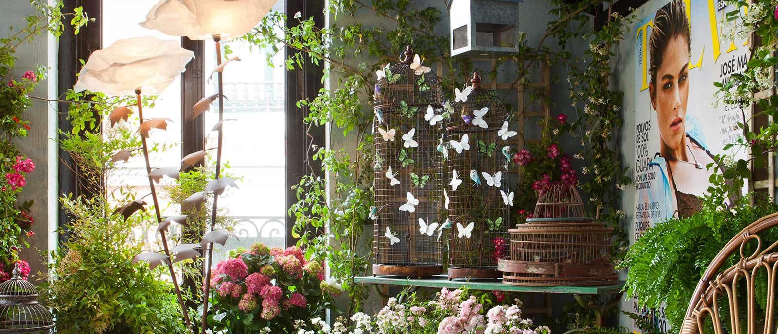 Jardín interior – «Telva en el País de las Maravillas»