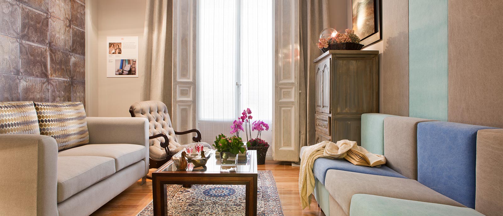 Salón – «Diálogo de texturas»