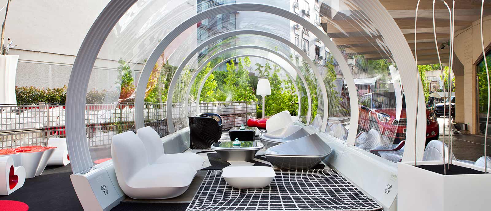 Ambiente exterior – «Futuro al instante»