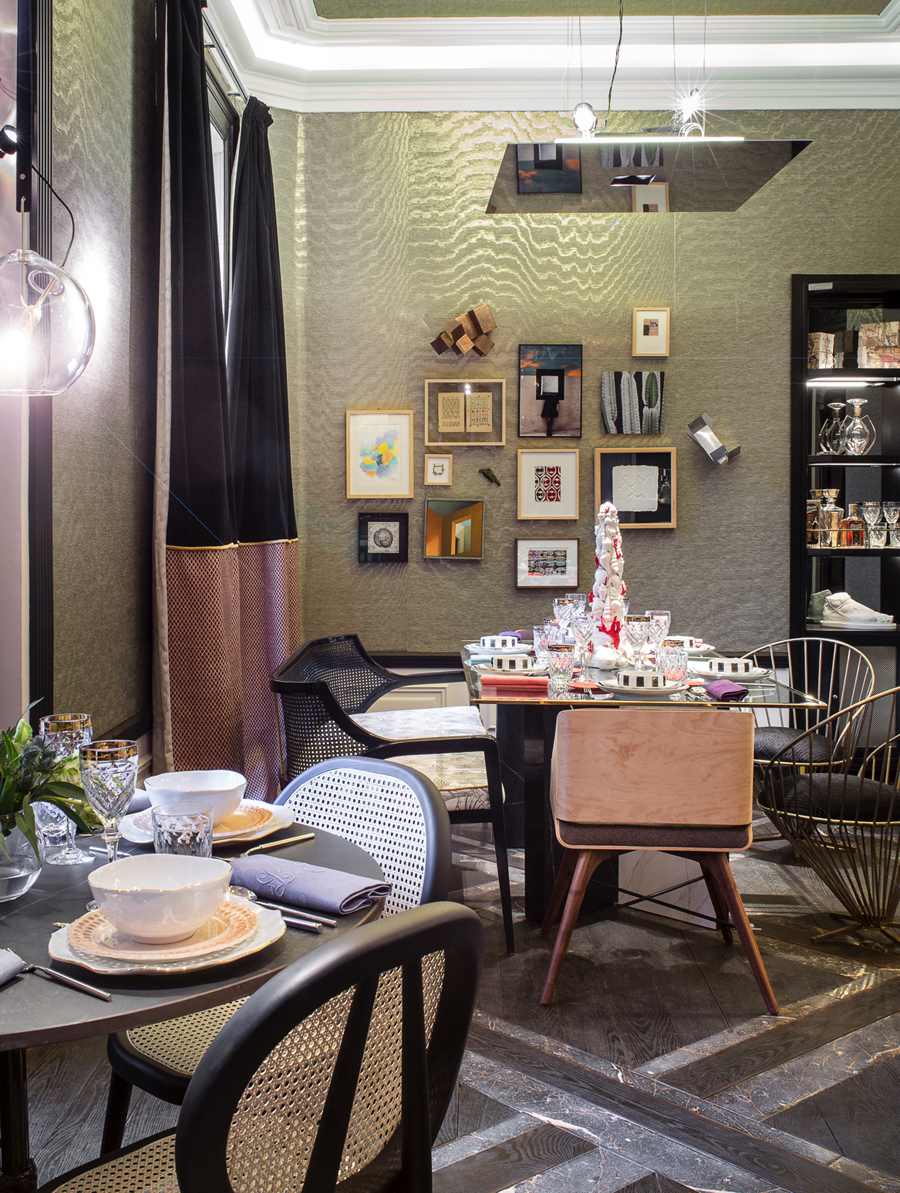 Comedor privado de Adriana Nicolau en Casa Decor 2017