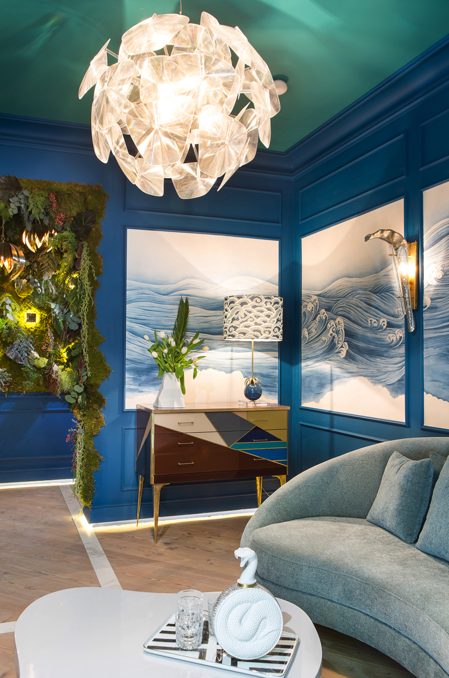 Club privado "Blue Moon" de As Interiorista y Alfaro Arquitectura en Casa Decor 2017
