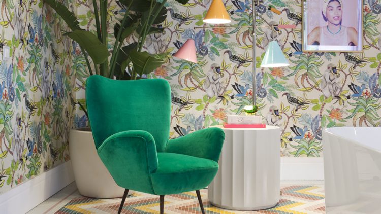 Baño de Nuria Alía en Casa Decor 2017