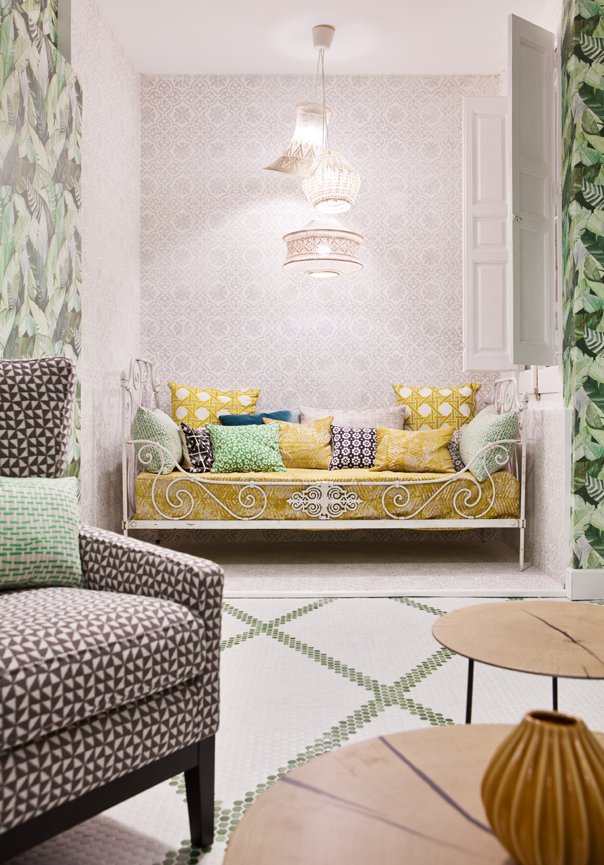 Baños públicos de Leticia Peironcely y Carlos Albánez en Casa Decor 2017