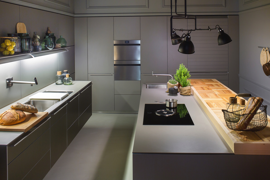 Cocina con comedor