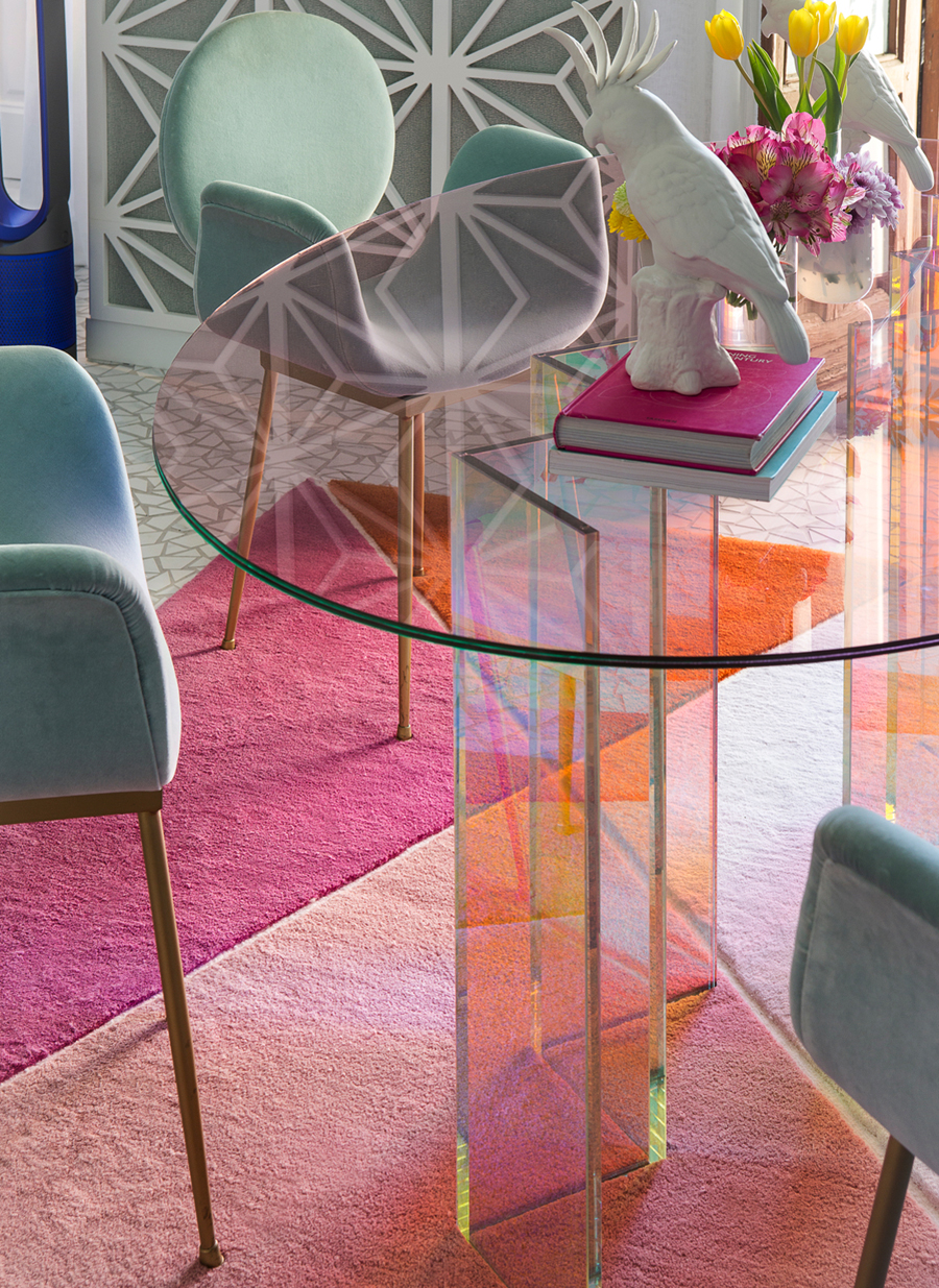 Salón-comedor de Miriam Alía en Casa Decor 2017