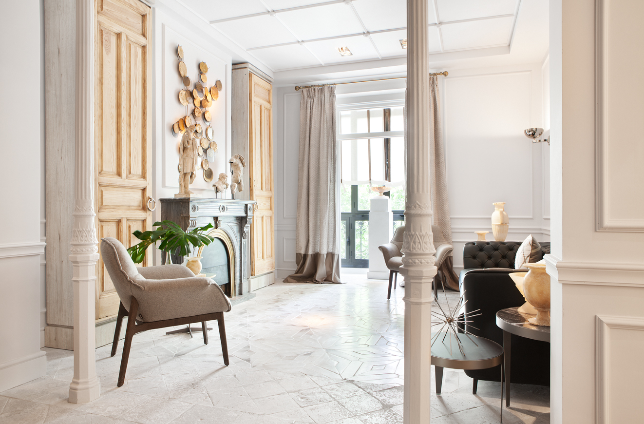 Dormitorio Espacio Natuzzi Italia de Raúl Martins en Casa Decor 2017