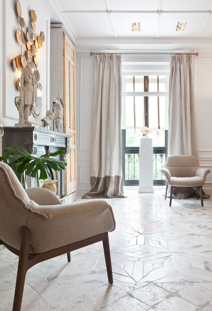 Dormitorio Espacio Natuzzi Italia de Raúl Martins en Casa Decor 2017