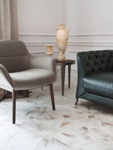 Dormitorio Espacio Natuzzi Italia de Raúl Martins en Casa Decor 2017