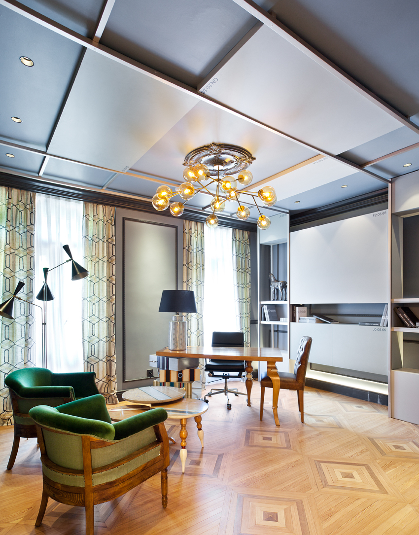 Salón Espacio Procolor de Círculocuadrado en Casa Decor 2017