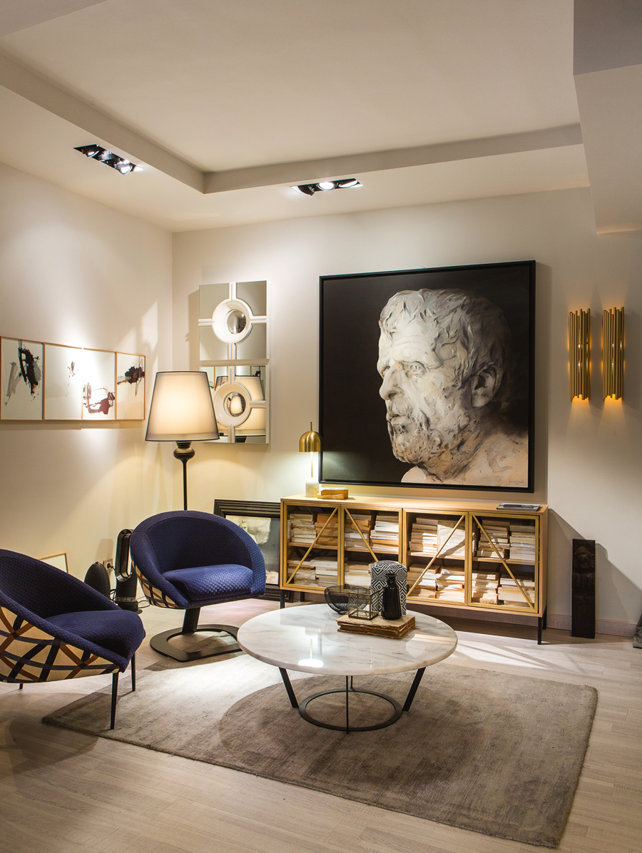 Sala de estar de Jaime Jurado en Casa Decor 2017
