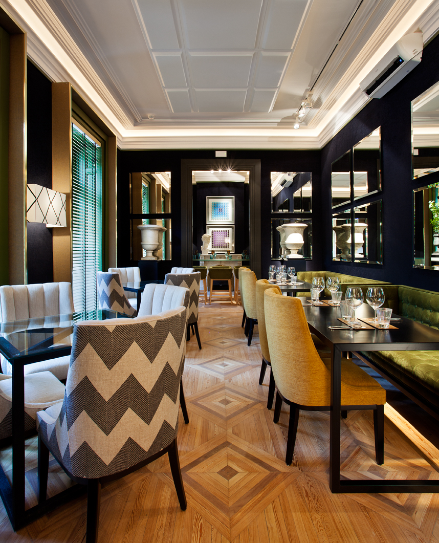 Restaurante "Urban Blue" de Manuel Espejo en Casa Decor 2017
