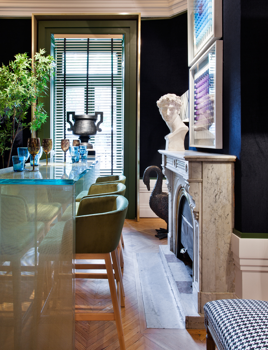 Restaurante "Urban Blue" de Manuel Espejo en Casa Decor 2017