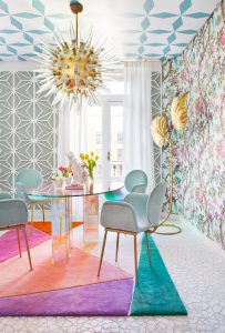 Salón-comedor de Miriam Alía en Casa Decor 2017