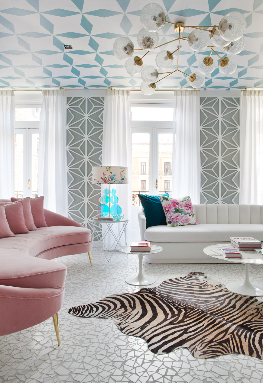 Salón-comedor de Miriam Alía en Casa Decor 2017