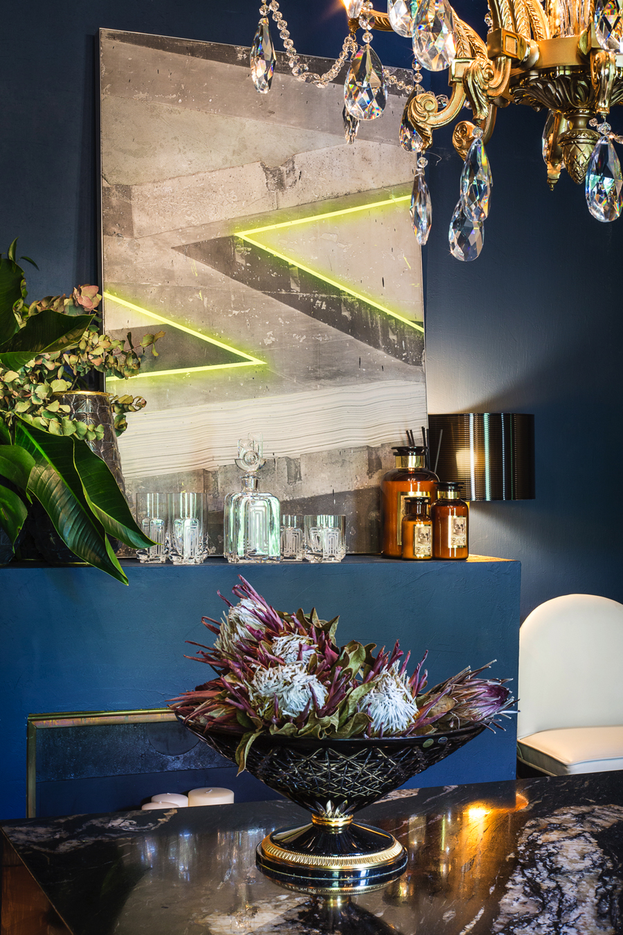 Cocina-salón de Virginia Albuja en Casa Decor 2017