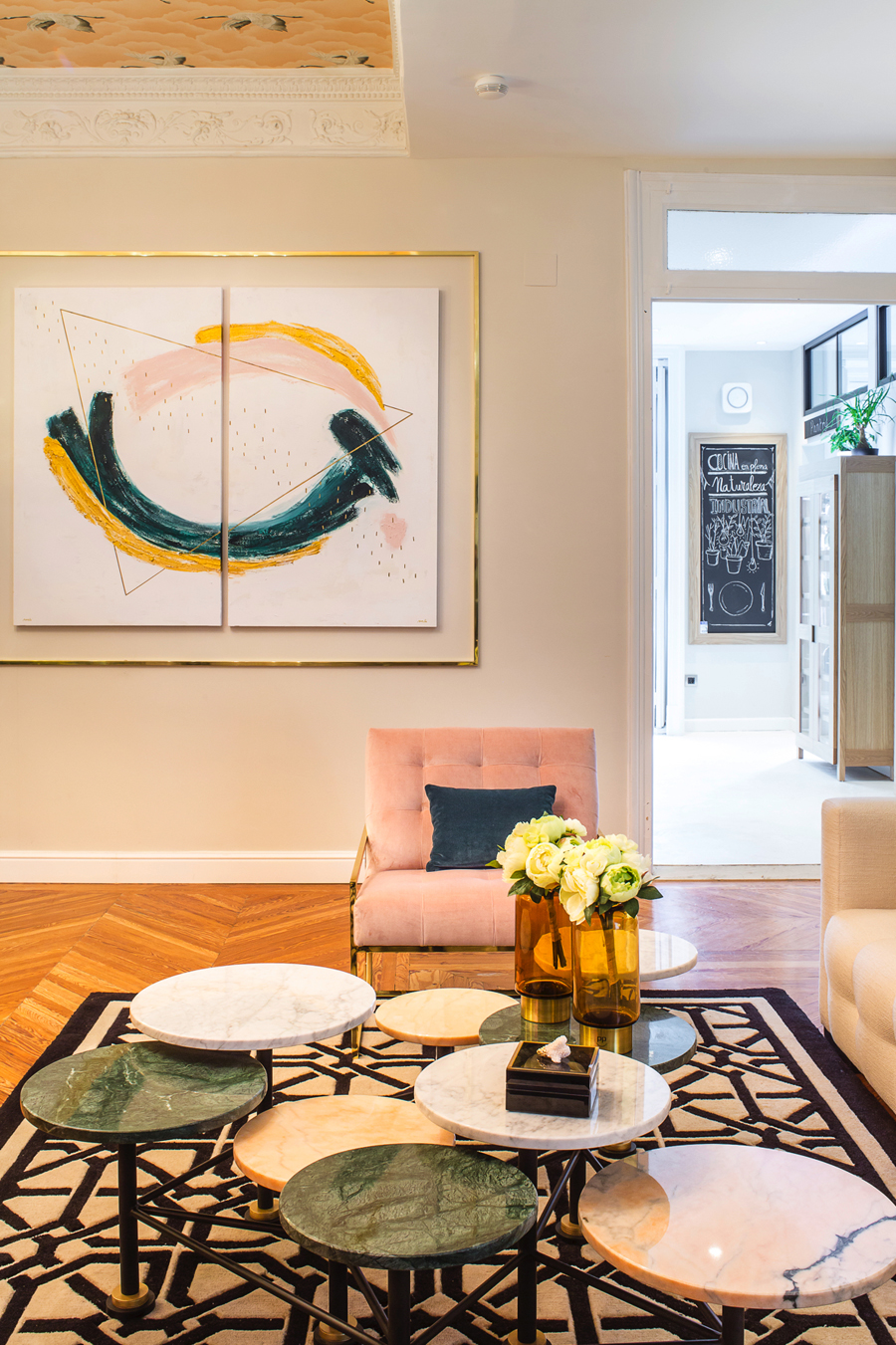 Vestíbulo de Virginia Gasch en Casa Decor 2017