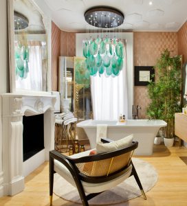 lámparas de techo en Casa Decor 2017