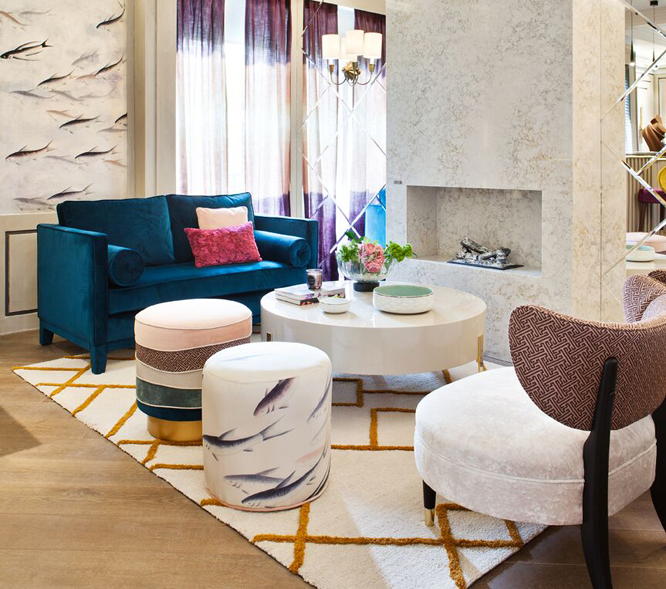 Mesas de centro y auxiliares y viceversa en Casa Decor 2017