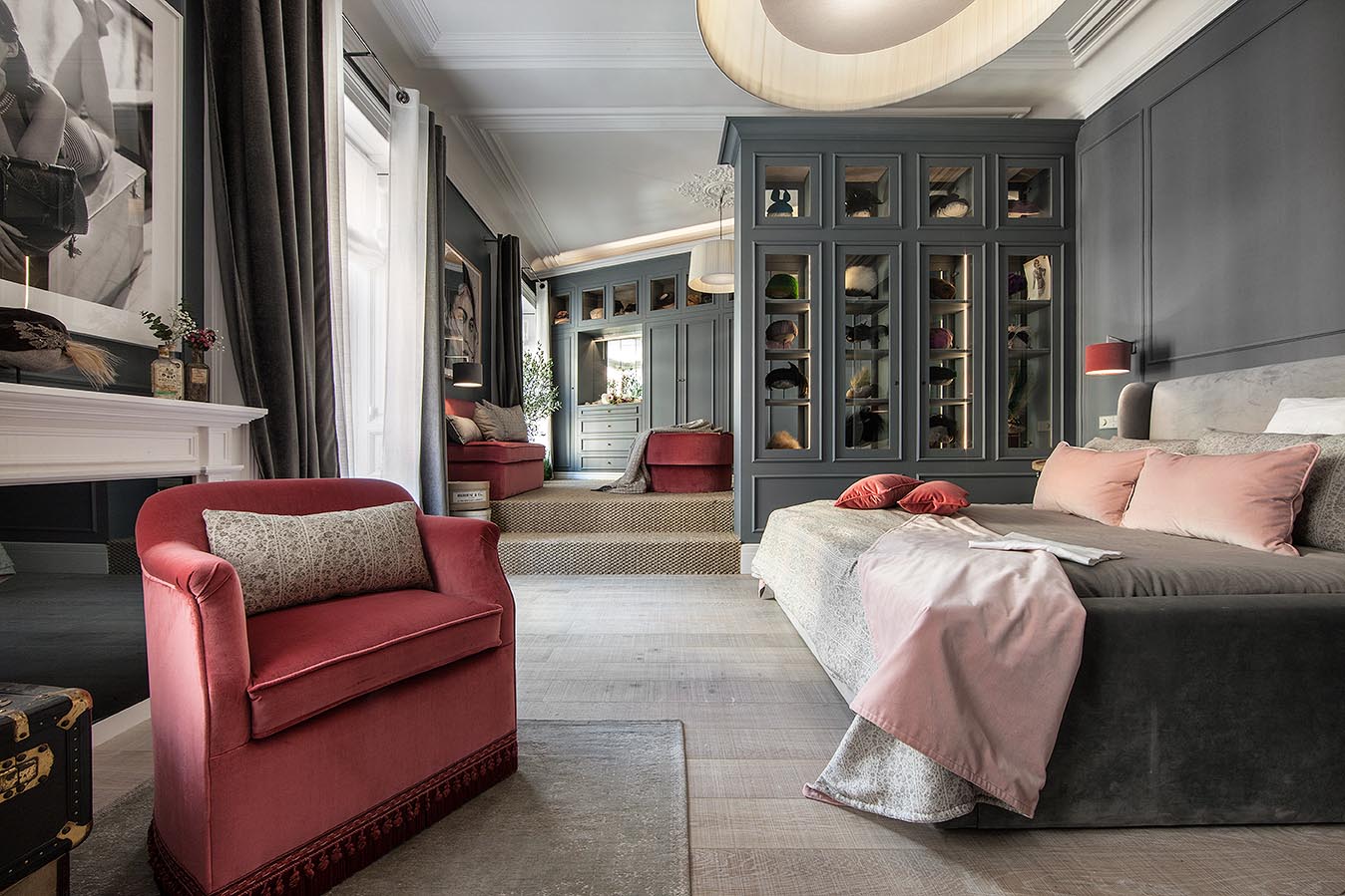 Dormitorio con vestidor «Colección de tocados»