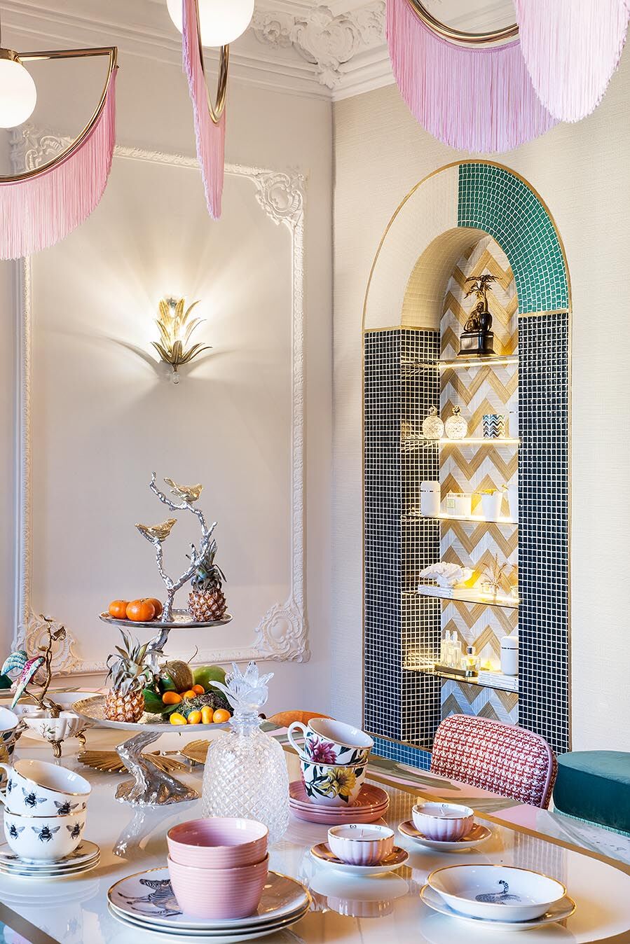 Comedor "Tropical Lunch" de Virginia Gash en Casa Decor 2018
