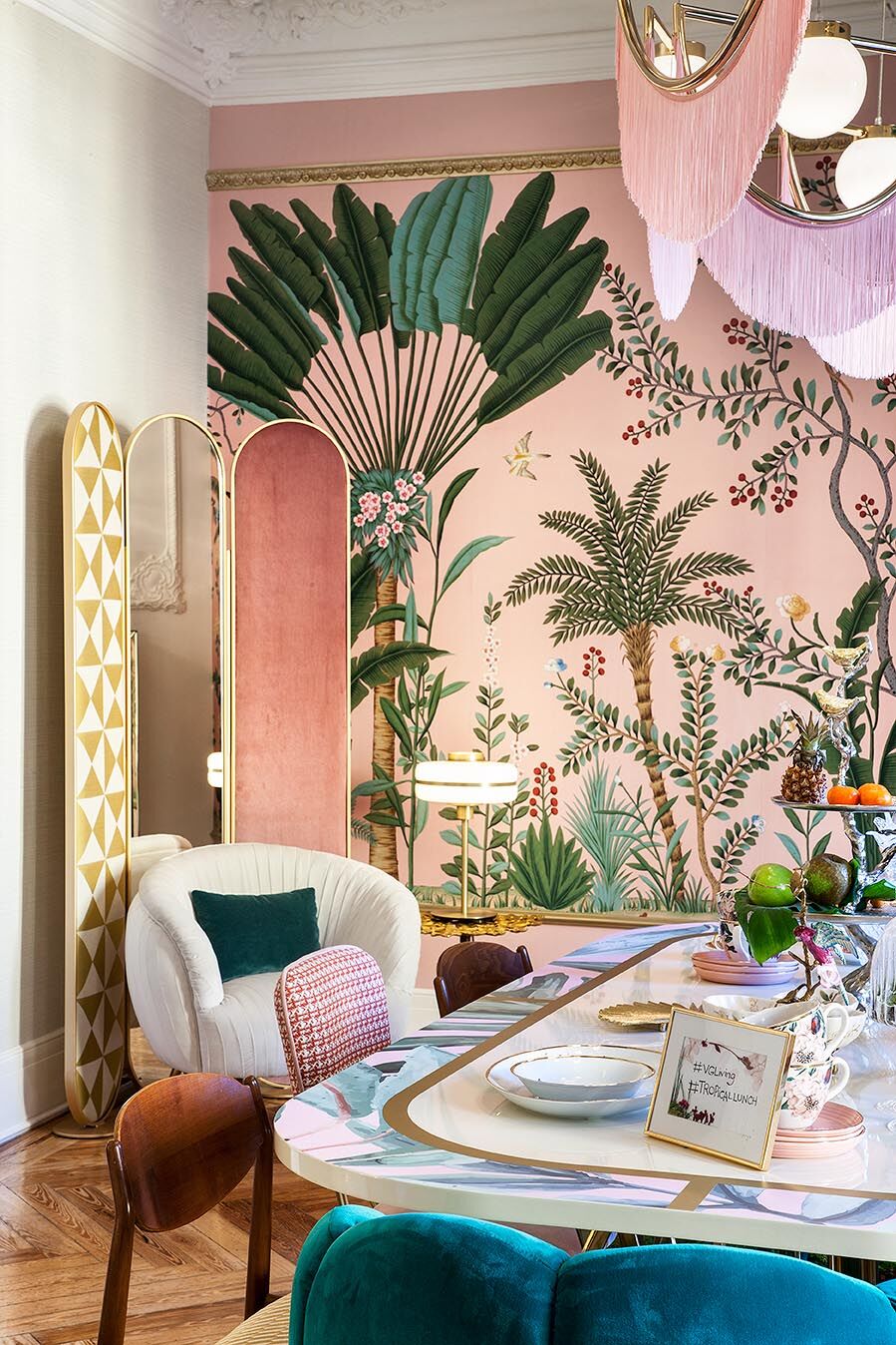 Comedor "Tropical Lunch" de Virginia Gash en Casa Decor 2018