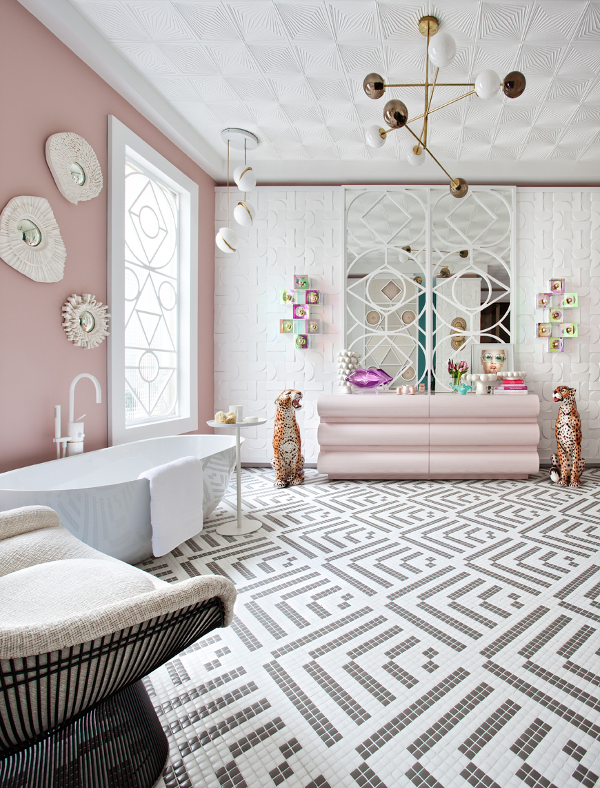 Baños públicos de Miriam Alía en Casa Decor 2018 - Espacio Hager