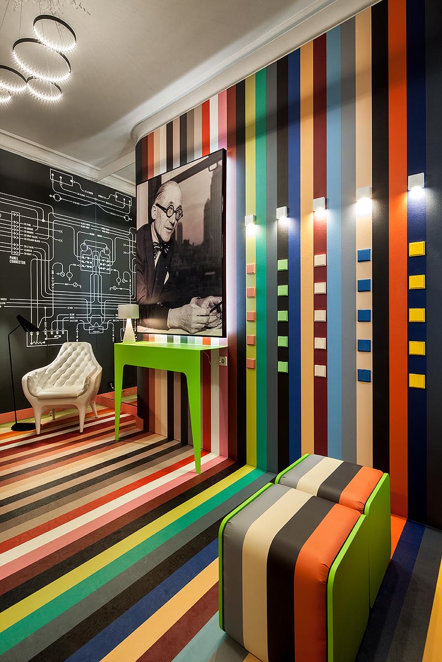 Espacio Jung diseñado por Juan Fuentes en Casa Decor 2018
