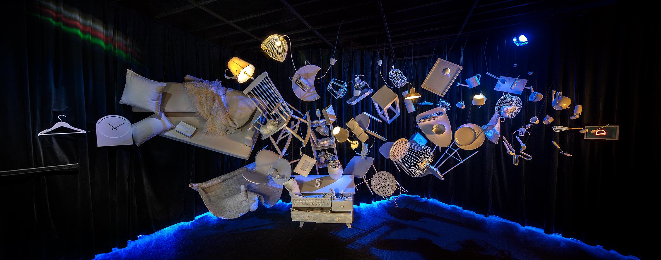 Instalación «Let’s flow: en constante evolución» – Espacio Kave Home