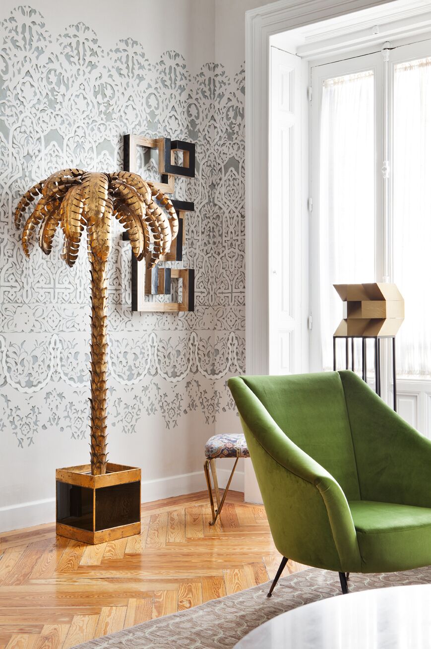 Salón decorado por Beatriz Bálgoma en Casa Decor 2018