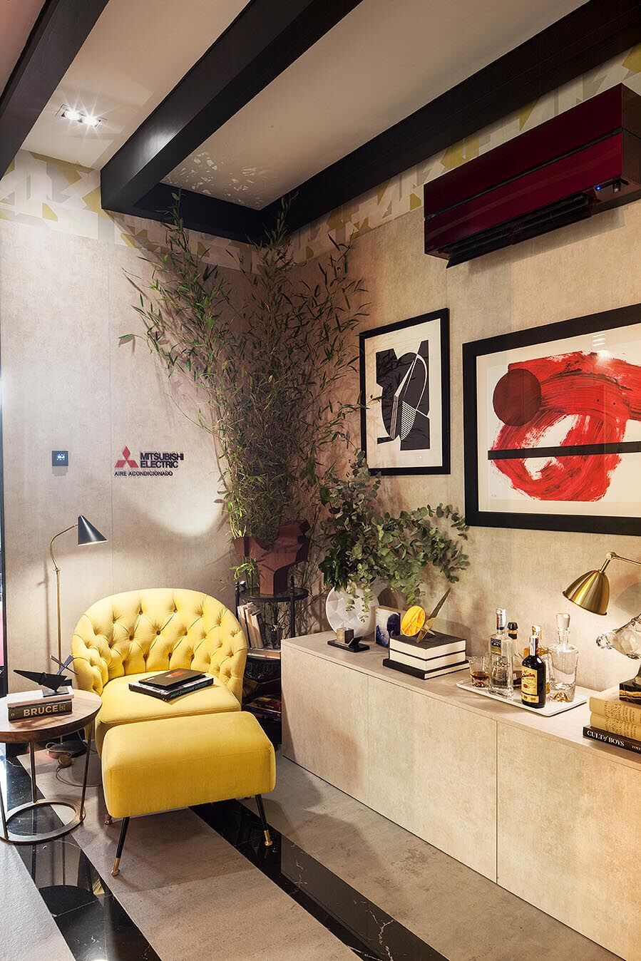 Espacio Mitsubishi diseñado por Virginia Albuja en Casa Decor 2018