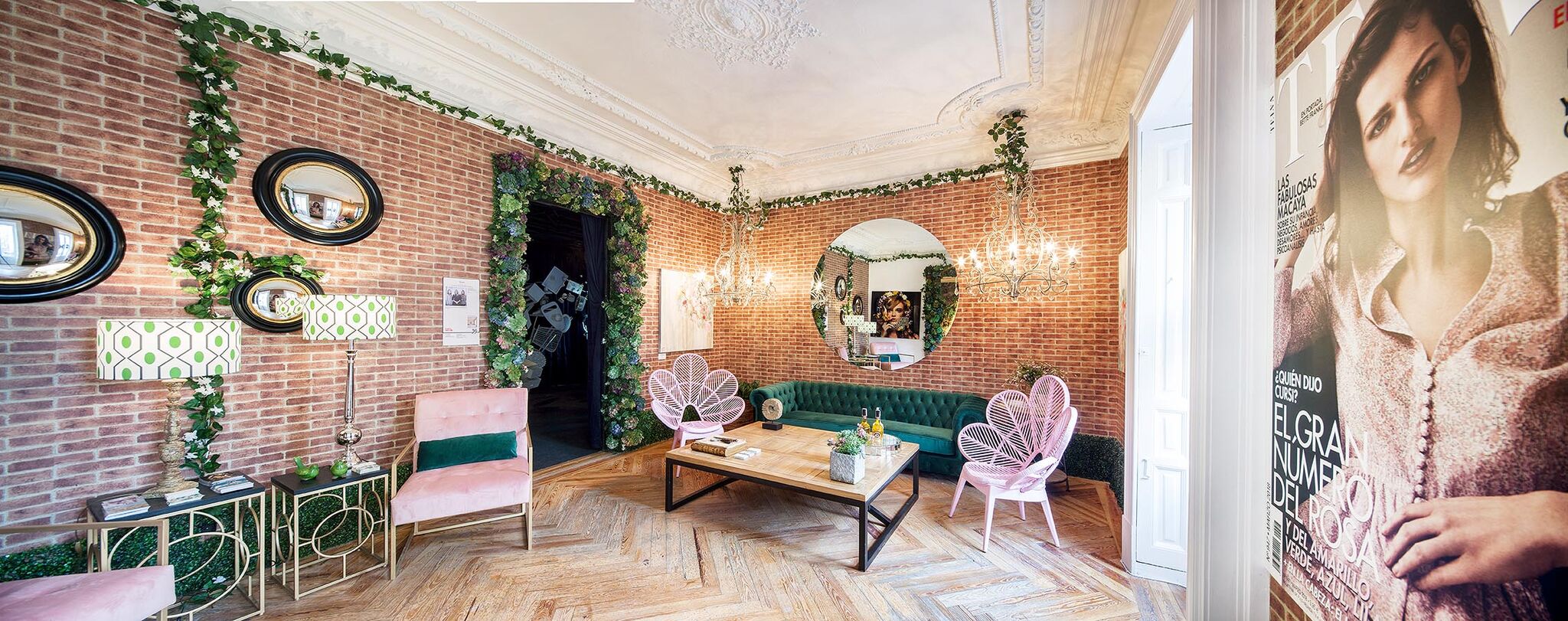 Salón “The Factory Girl” – Espacio Telva por Santayana Home