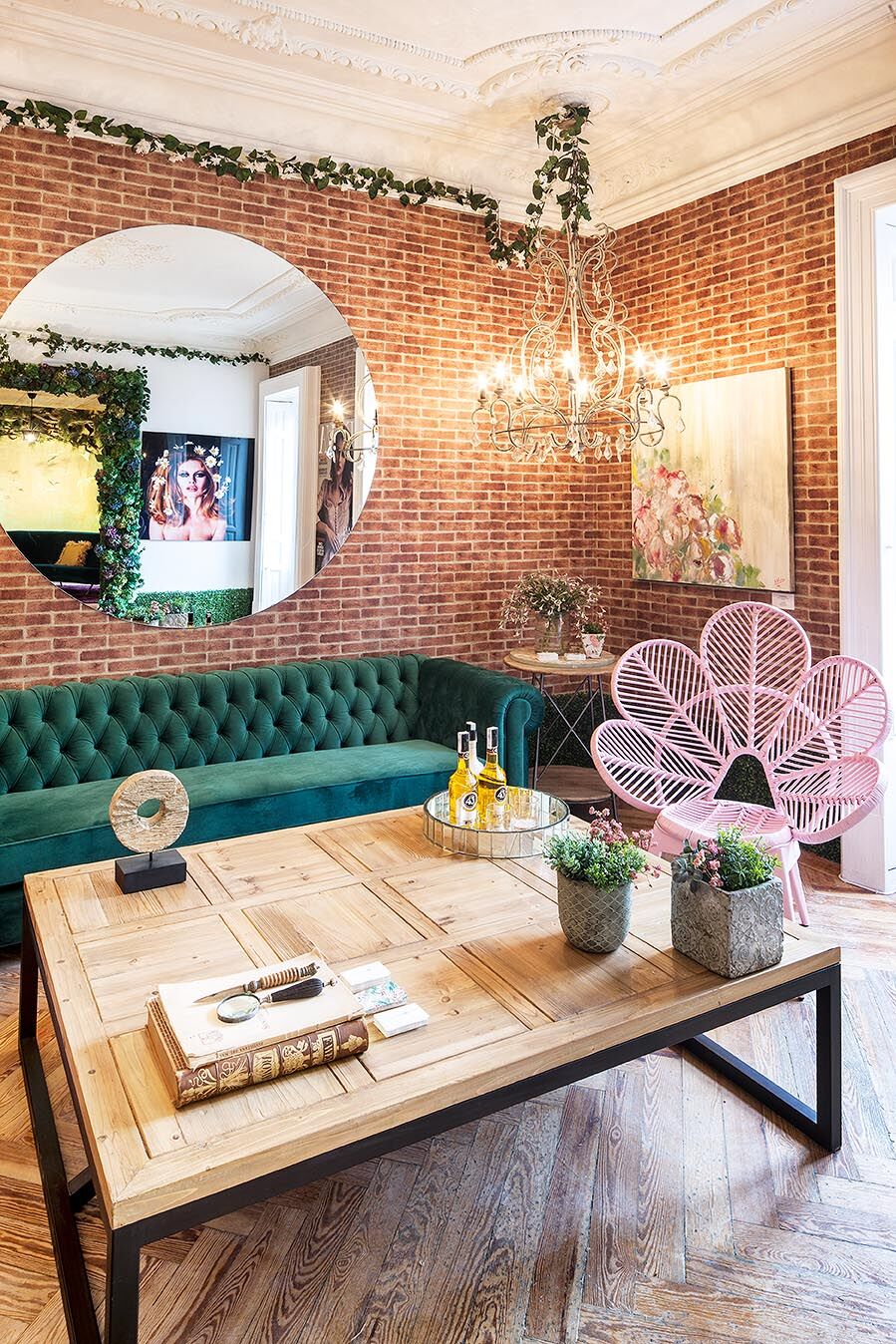Salón “The Factory Girl” – Espacio Telva por Santayana Home