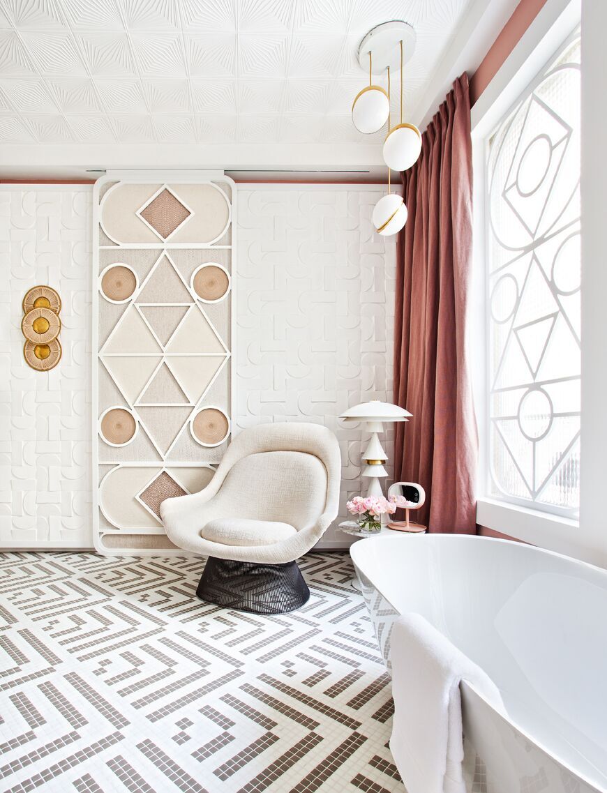 Baños públicos de Miriam Alía en Casa Decor 2018 - Espacio Hager