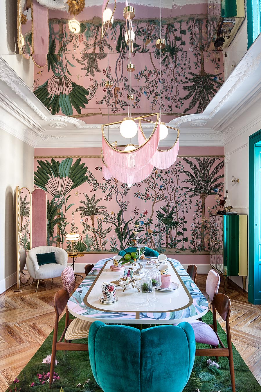 Comedor "Tropical Lunch" de Virginia Gash en Casa Decor 2018
