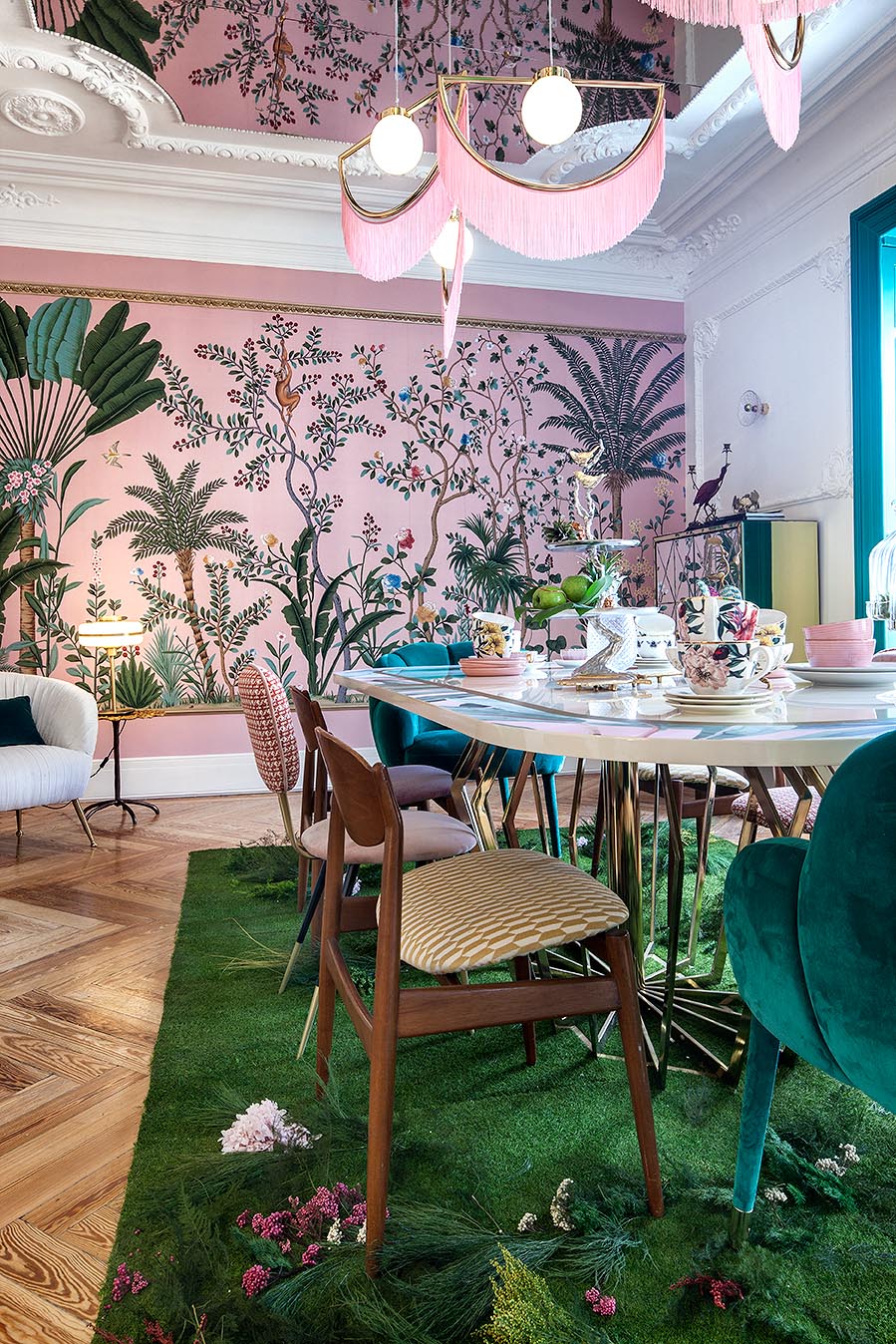 Comedor "Tropical Lunch" de Virginia Gash en Casa Decor 2018