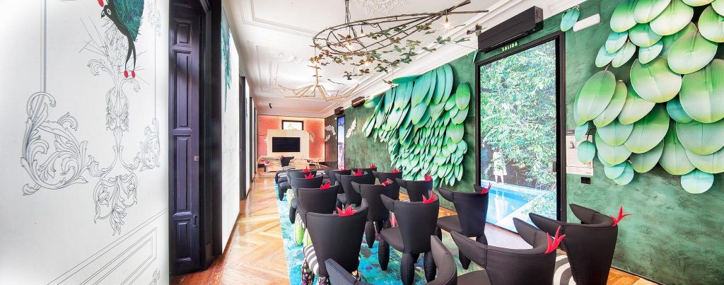 Auditorio de Casa Decor 2018 por Silka Barrio