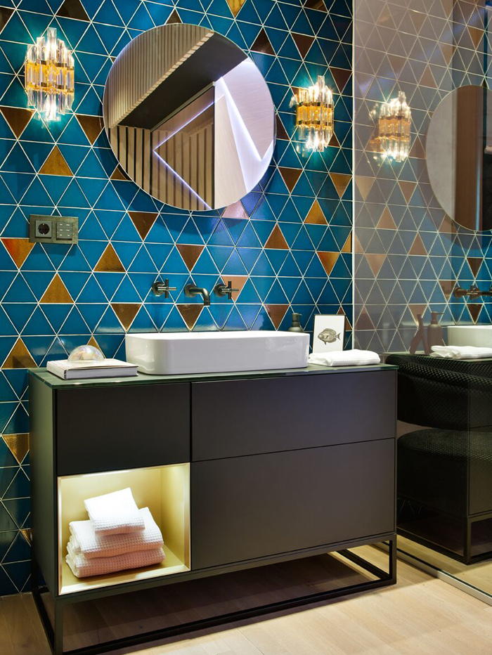 Tendencias en Casa Decor 2018: piedra natural y porcelánicos