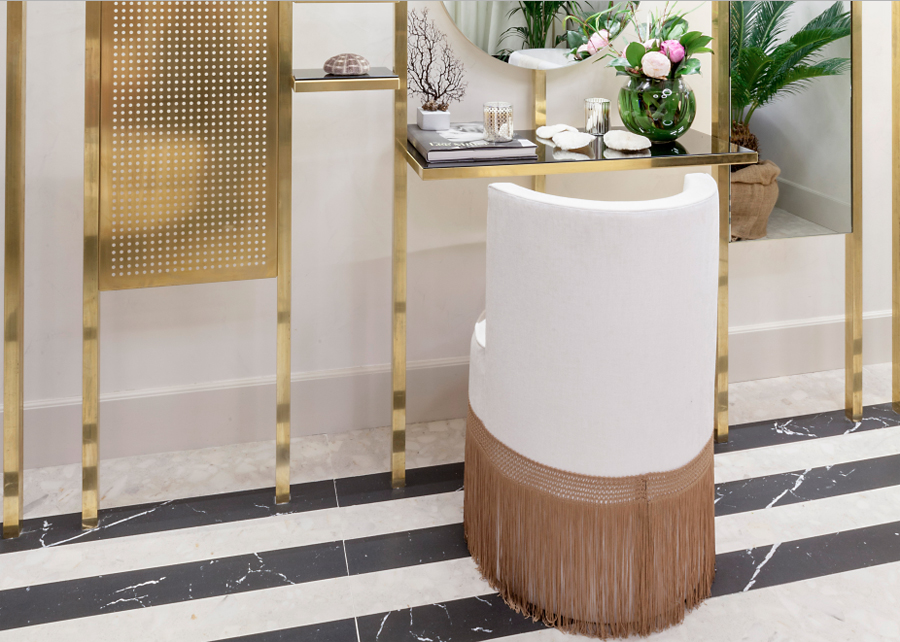 Tendencias en Casa Decor 2018: flecos