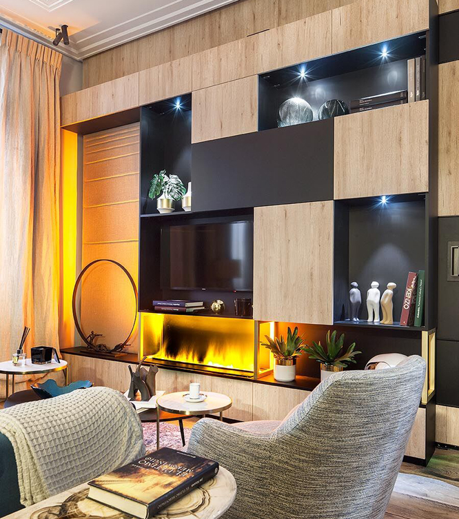 Chimeneas y estufas de diseño Lumbre en Casa Decor 2018