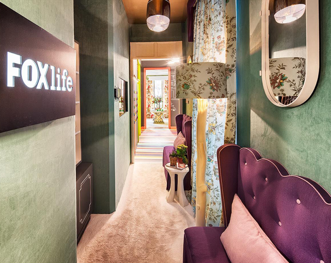 Pasillos y zonas de paso en Casa Decor 2018. Espacio Fox Life