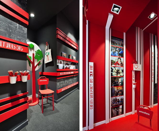 Pasillos y zonas de paso en Casa Decor 2018. Pasillos Entreculturas