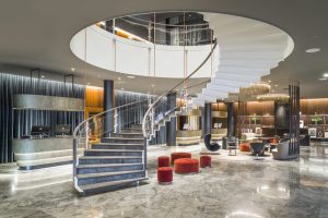 Lobby del Radisson Collection Royal Hotel, Copenhagen