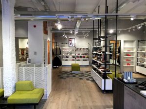 Tienda Geox diseñada por FiPro Studio