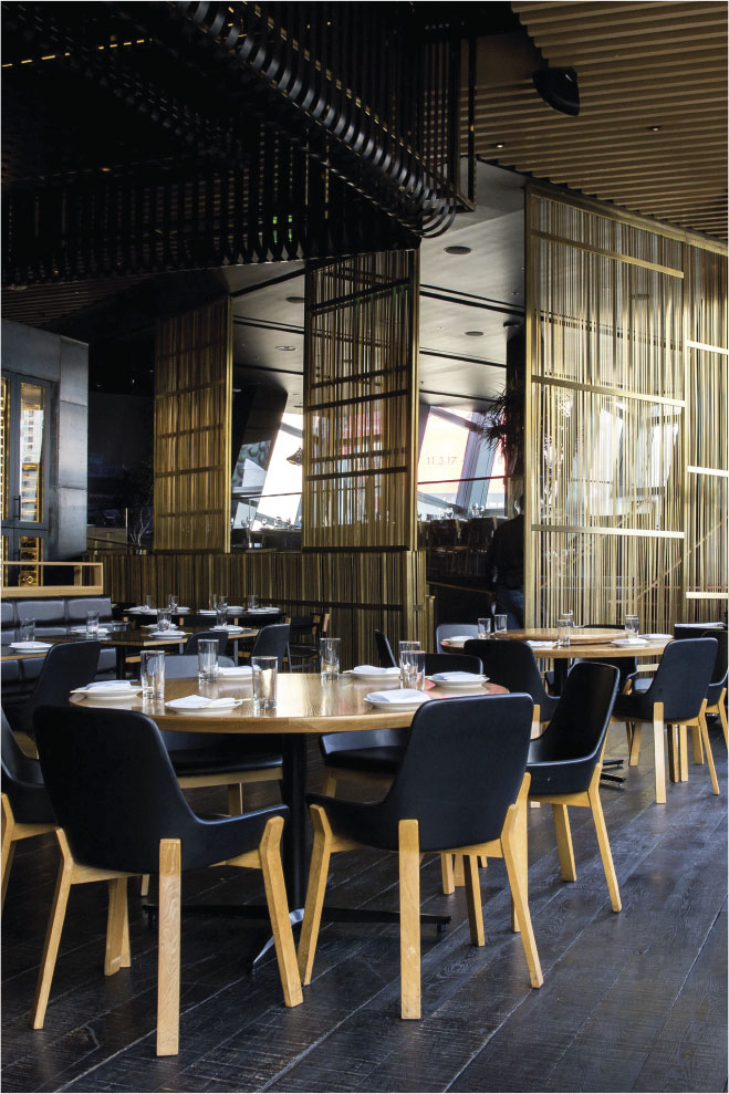 Restaurante El 34, en CoolRooms Atocha