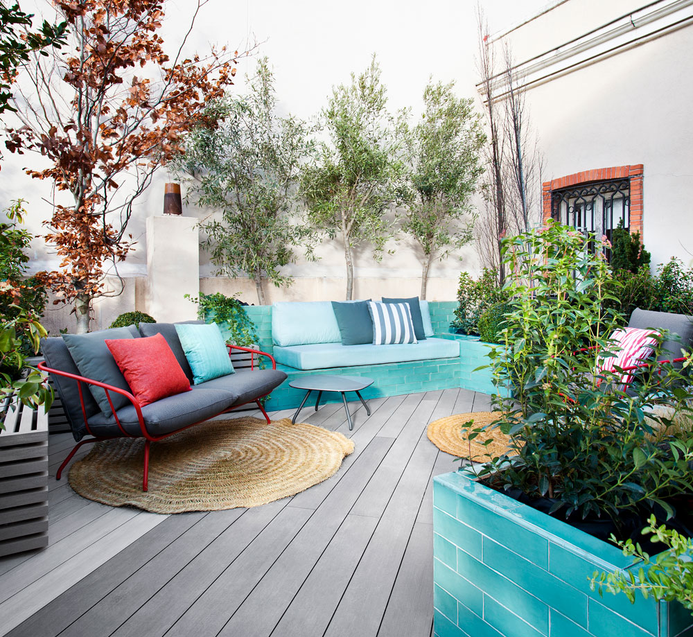 Terraza “Un bosque en un ático»