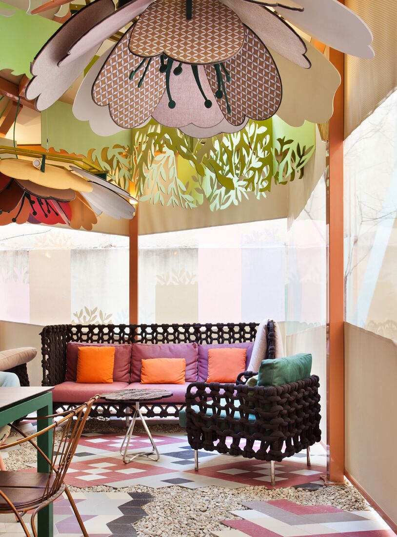 patio sunbrella izaskun chinchilla casa decor