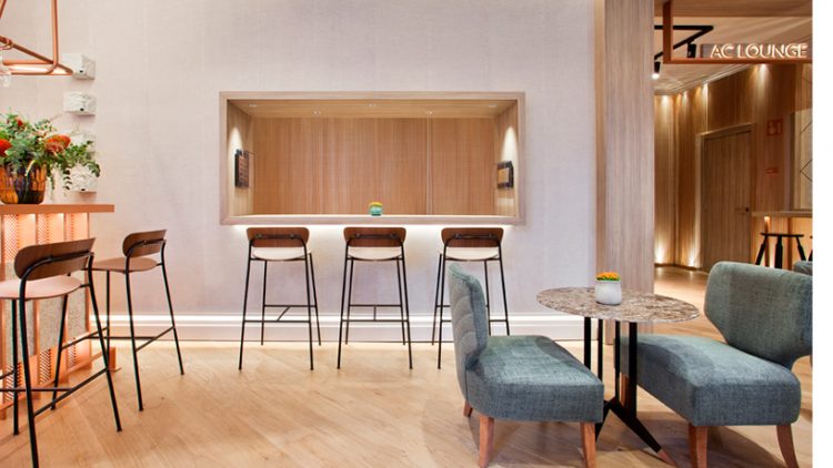AC Lounge, restaurante moderno y funcional en Casa Decor 2019