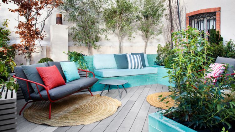 Terraza «Un bosque en un ático» por Pia Paisajismo en Casa Decor 2019