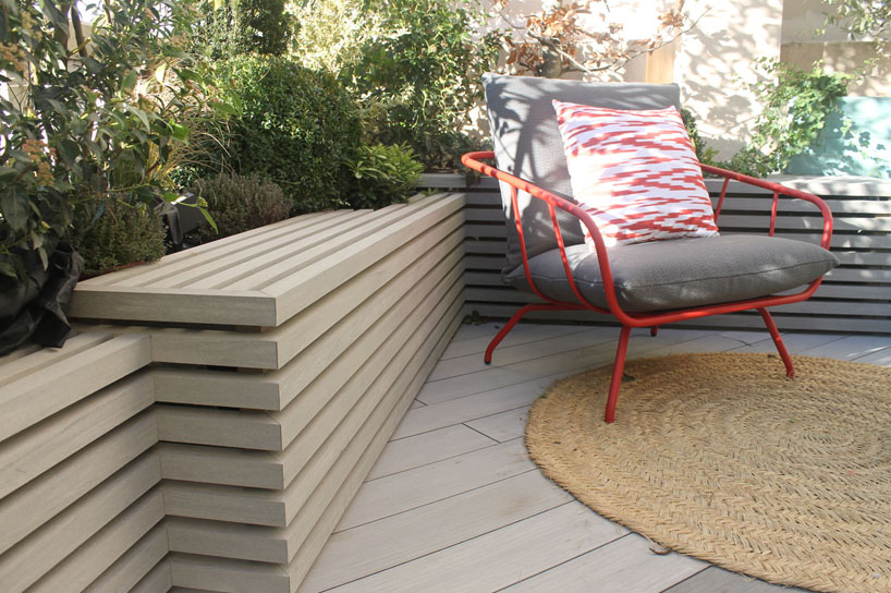 Terraza con mobiliario exterior de Musola